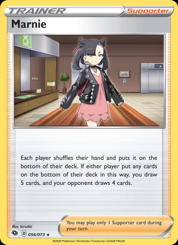Marnie card in English