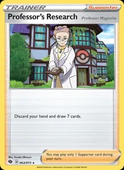 Professor's Research (Professor Magnolia) card in English
