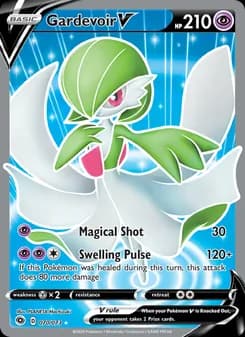 Gardevoir V card in English