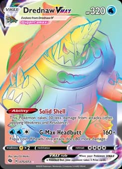 Drednaw VMAX card in English