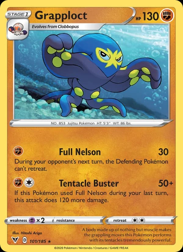 Grapploct card in English