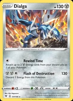 Dialga card in English