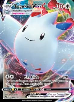 Togekiss VMAX card in English