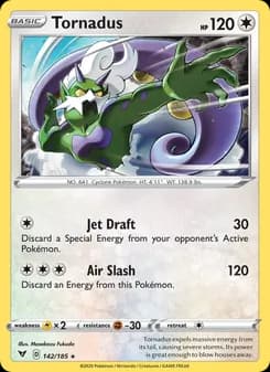 Tornadus card in English
