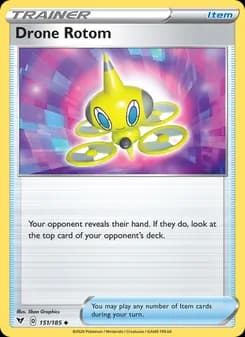 Drone Rotom card in English