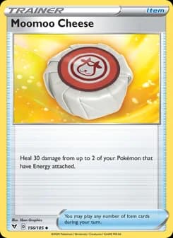 Moomoo Cheese card in English