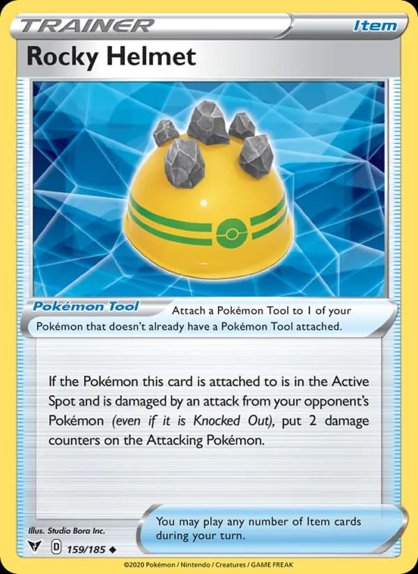 Rocky Helmet card in English
