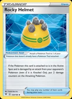 Rocky Helmet card in English