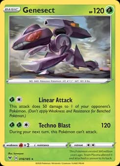 Genesect card in English