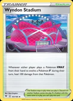 Wyndon Stadium card in English