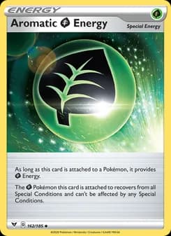 Aromatic Grass Energy card in English
