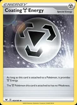 Coating Metal Energy card in English