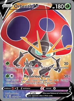 Orbeetle V card in English