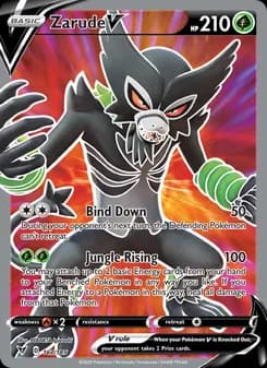 Zarude V card in English