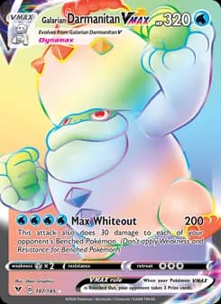 Galarian Darmanitan VMAX card in English