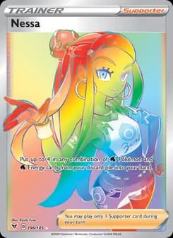 Nessa card in English