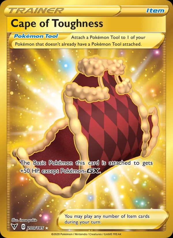 Cape of Toughness card in English