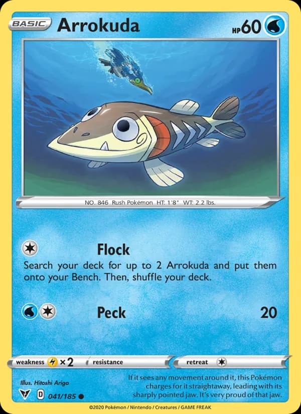 Arrokuda card in English