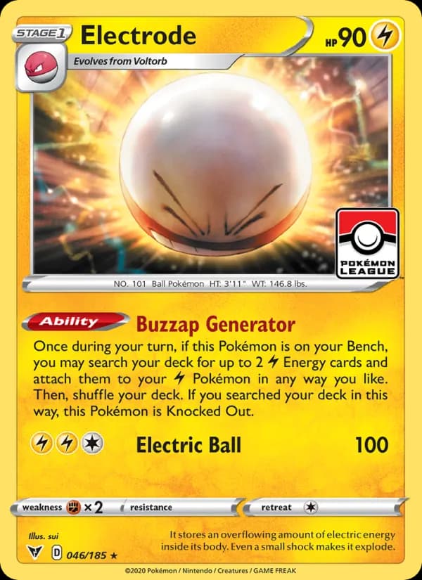 Electrode card in English