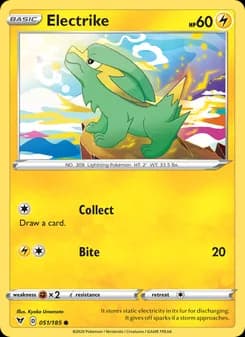 Electrike card in English