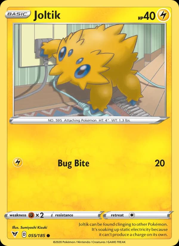 Joltik card in English