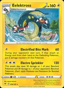 Eelektross card in English