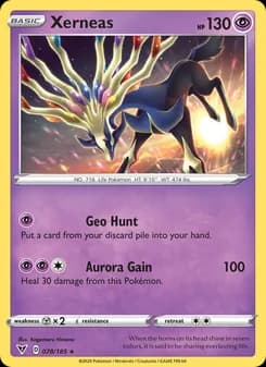 Xerneas card in English