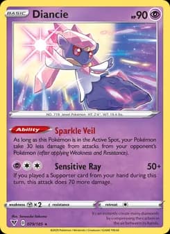 Diancie card in English