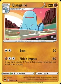 Quagsire card in English