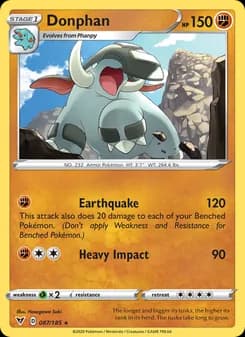 Donphan card in English