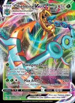 Dhelmise VMAX card in English