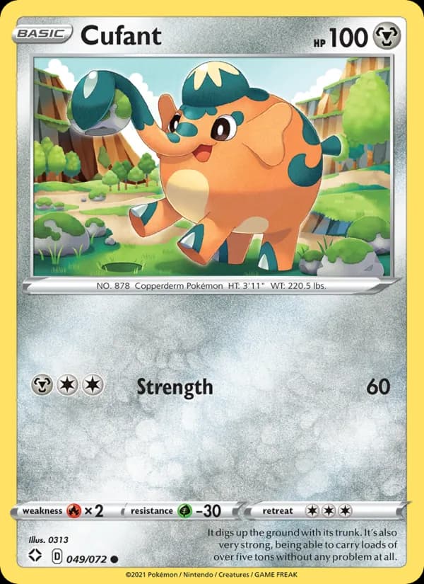 Cufant card in English