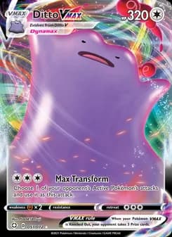 Ditto VMAX card in English