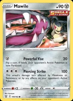 Mawile card in English