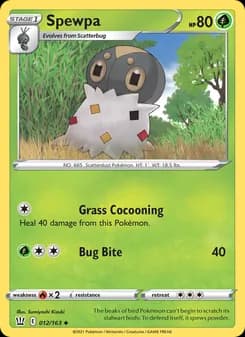Spewpa card in English