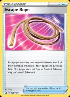 Escape Rope card in English
