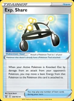 Exp. Share card in English
