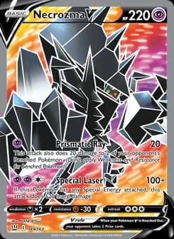 Necrozma V card in English