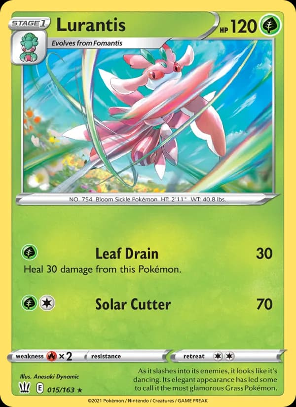 Lurantis card in English