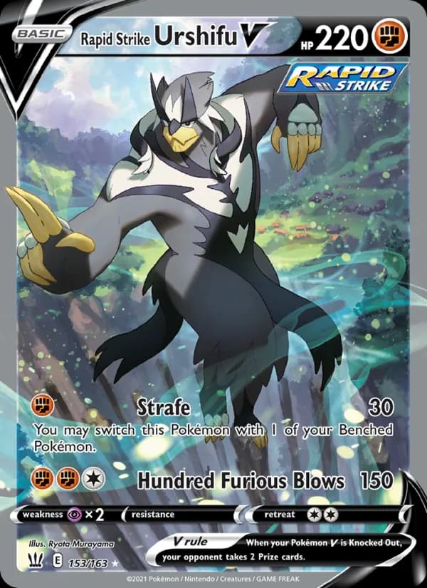 Rapid Strike Urshifu V card in English