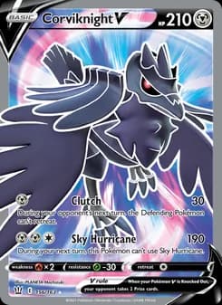 Corviknight V card in English