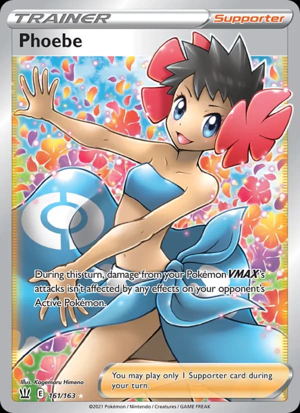 Phoebe card in English