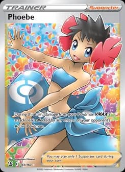 Phoebe card in English