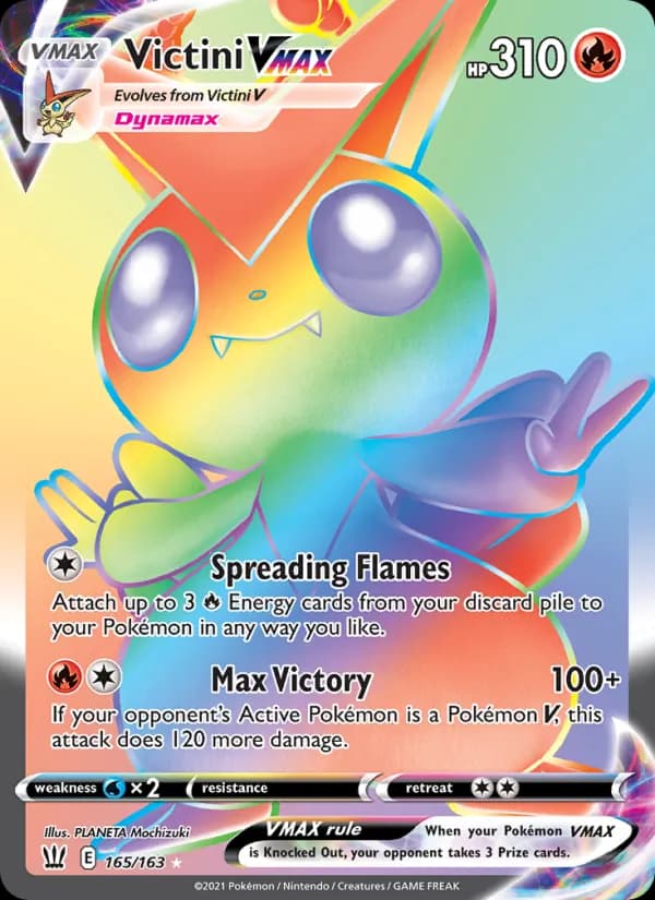 Victini VMAX card in English