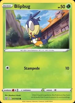 Blipbug card in English