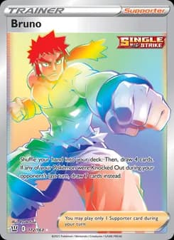 Bruno card in English