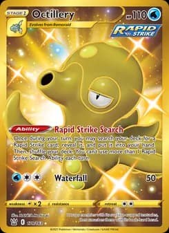Octillery card in English
