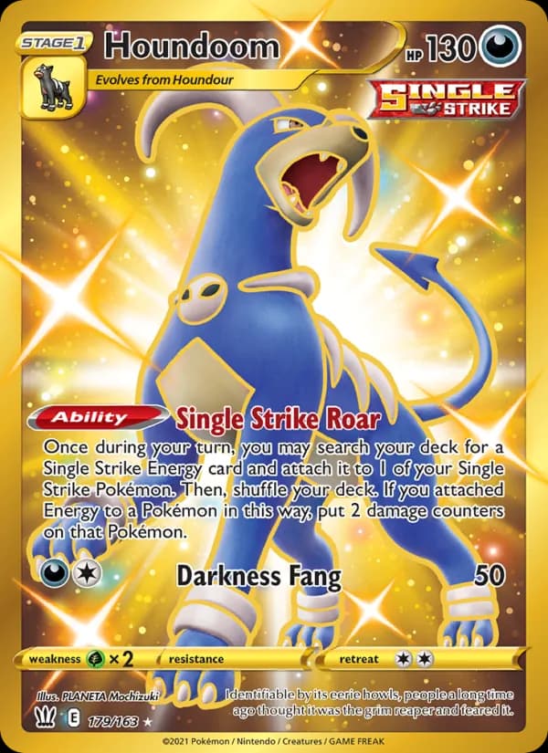 Houndoom card in English