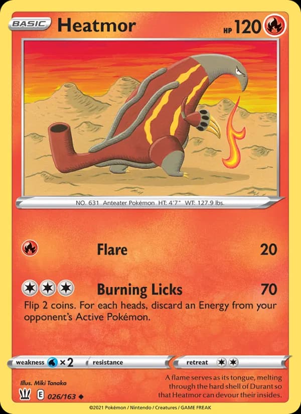 Heatmor card in English