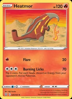 Heatmor card in English